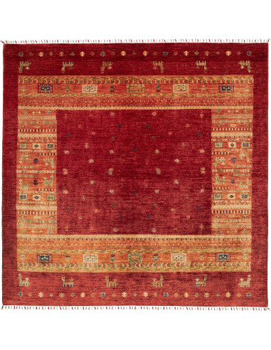 Siva Pakistan marrone e legno robusto 203x200