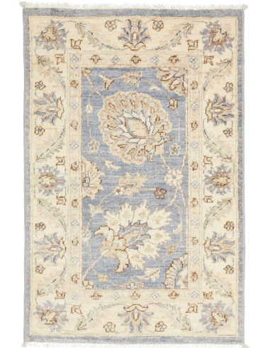 Zigler Fine Pakistan grigio chiaro e grigio scuro 64x91