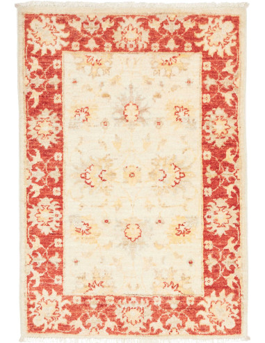 Zigler Fine Pakistan bisque e salmone scuro 59x92