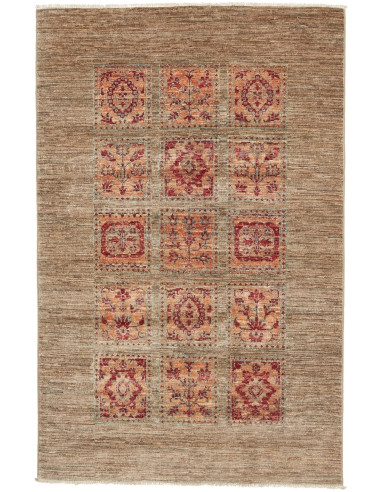 marrone rosato e gainsboro 98x153