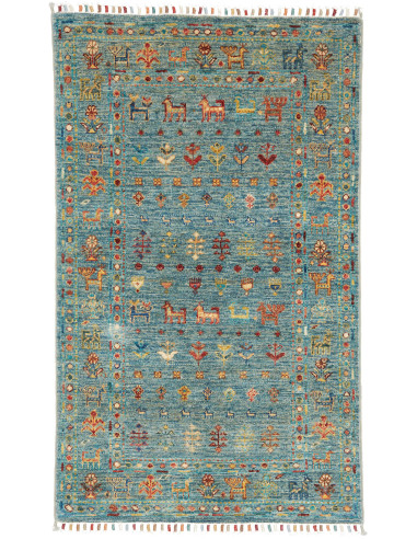Rubin Pakistan grigio e abbronzatura 80x131