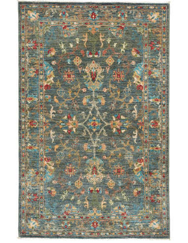 Zigler Fine Pakistan grigio tenue e abbronzatura 99x157