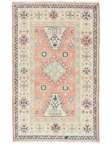 Kazak Pakistan argento e grigio tenue 79x131
