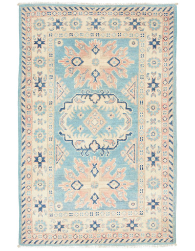 Kazak Pakistan grigio chiaro e grigio ardesia 83x126