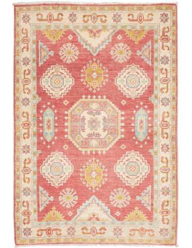 Kazak Pakistan abbronzatura e rosso indiano 83x124