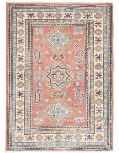 Kazak Pakistan abbronzatura e grigio tenue 84x118
