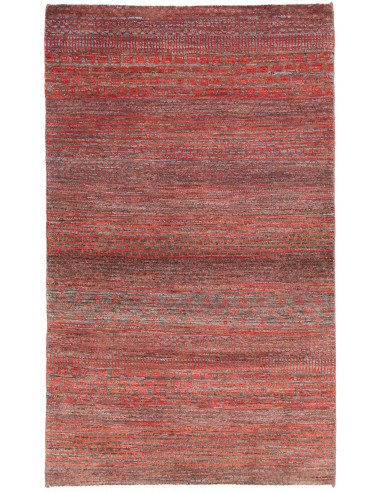 Gabbeh Fine Pakistan rosso indiano e rosso indiano 92x153