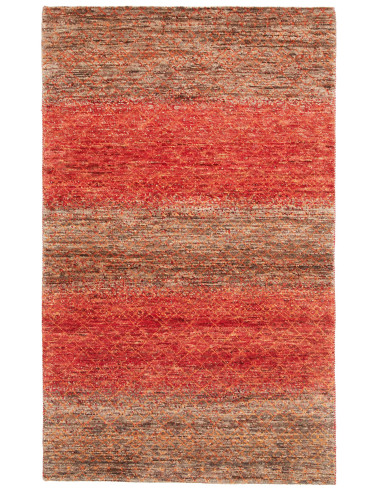 Gabbeh Fine Pakistan rosso indiano e rosso indiano 95x155