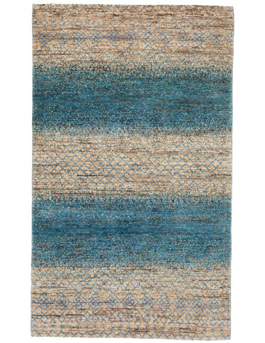 Gabbeh Fine Pakistan grigio scuro e grigio tenue 95x150