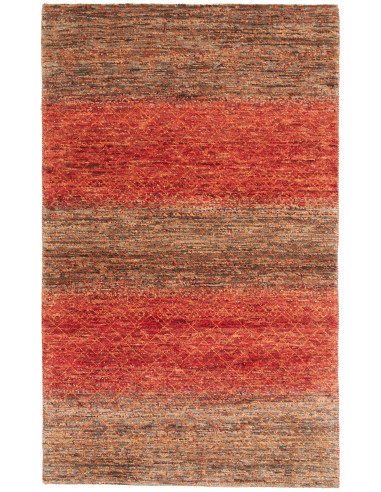 Gabbeh Fine Pakistan rosso indiano e rosso indiano 92x152