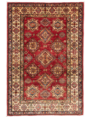 Kazak Fine Pakistan terra di siena e grano 101x147