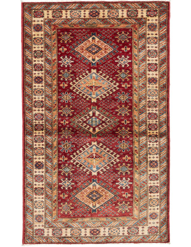 Kazak Fine Pakistan terra di siena e grano 92x152