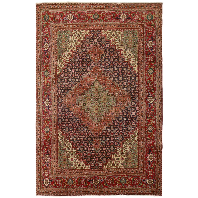 112643 tappeto persia tabriz cm 198x296
