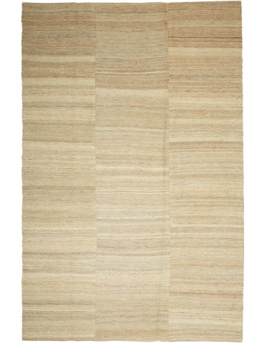 Kilim Kavir Persia abbronzatura e marrone rosato 198x302