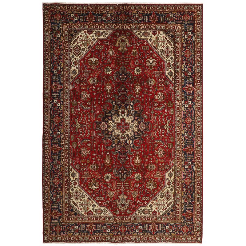 113841 tappeto persia tabriz cm 200x294