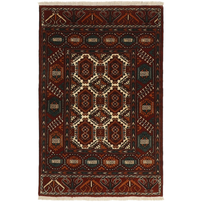 114012 tappeto persia torkaman fine cm 82x126