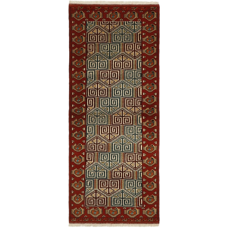 114027 tappeto persia torkaman fine cm 82x195