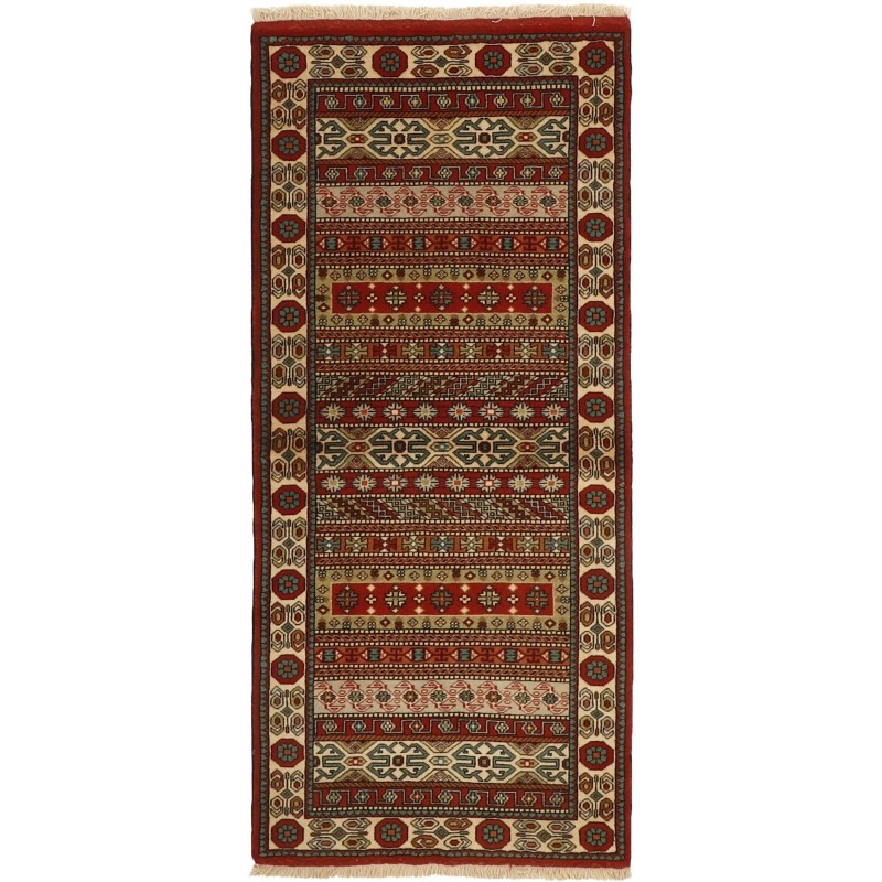 114028 tappeto persia torkaman fine cm 85x189