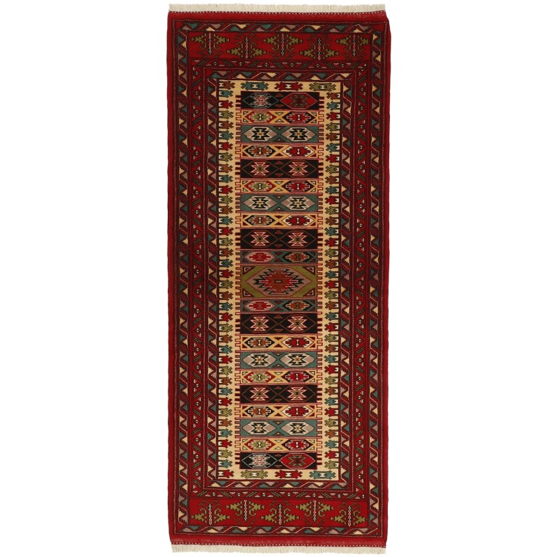 114033 tappeto persia torkaman fine cm 87x210