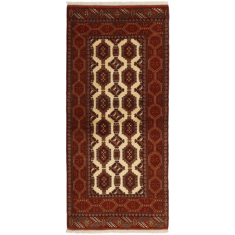 114039 tappeto persia torkaman fine cm 88x193
