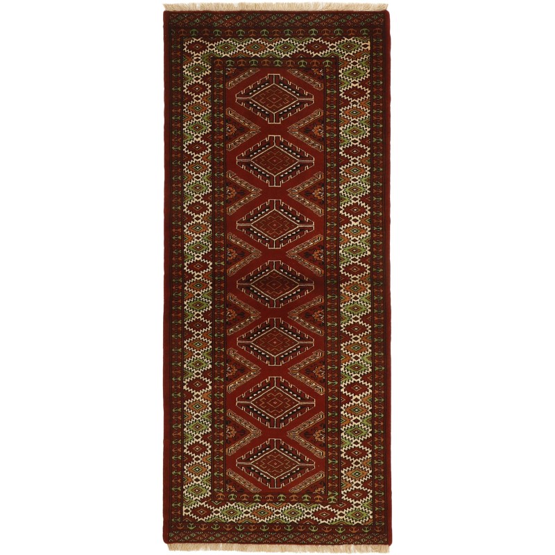 114041 tappeto persia torkaman fine cm 81x193