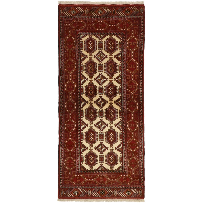 114045 tappeto persia torkaman fine cm 84x190