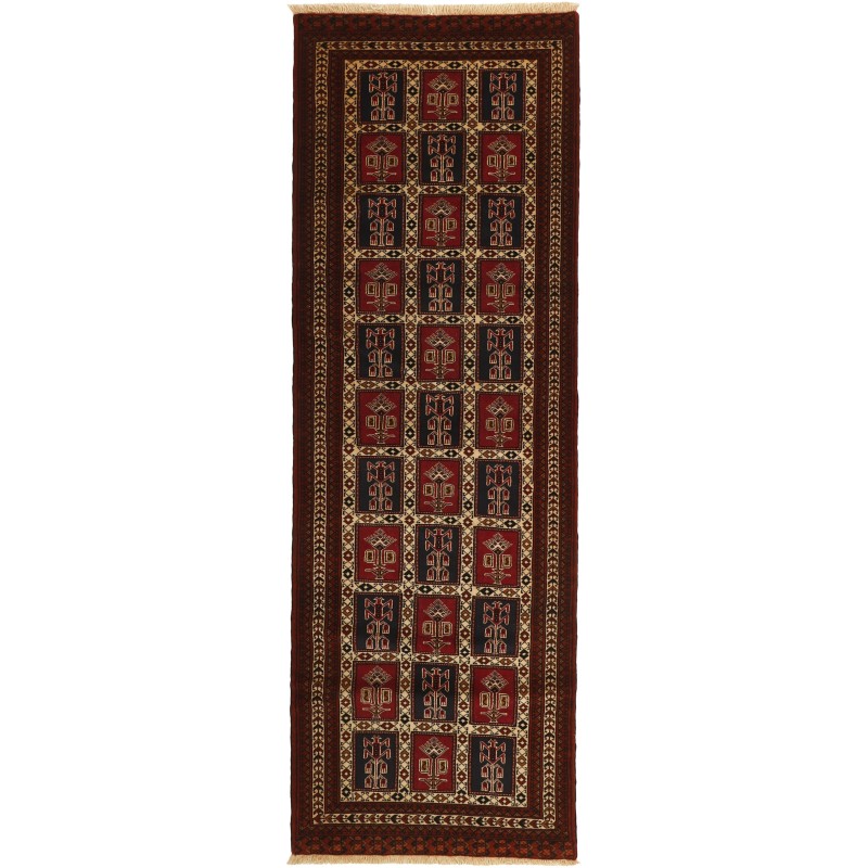 114055 tappeto persia torkaman fine cm 88x278