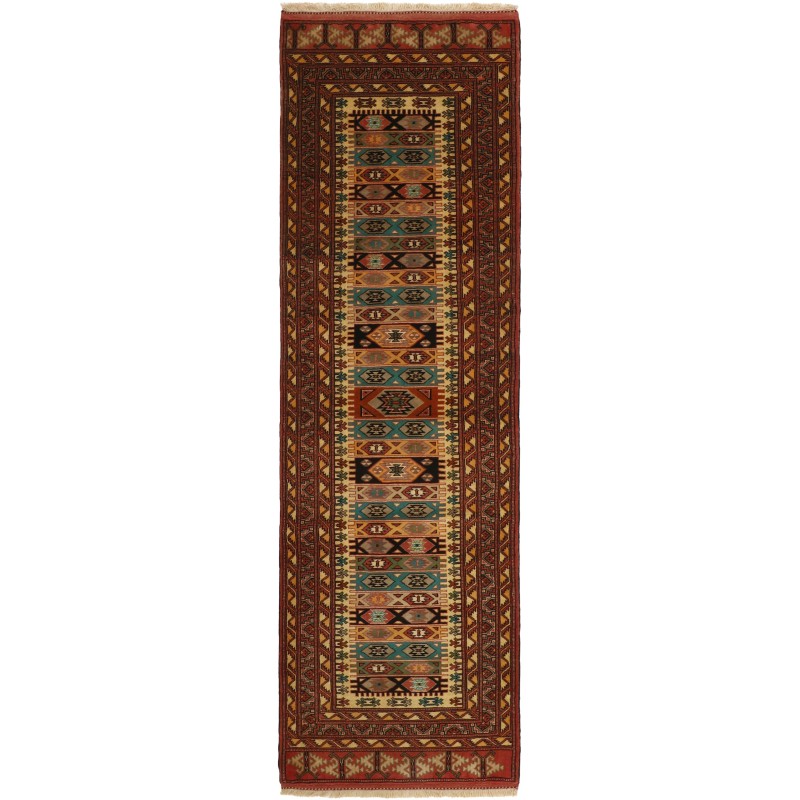 114058 tappeto persia torkaman fine cm 86x279