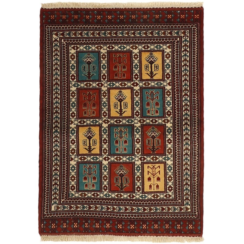 114083 tappeto persia torkaman fine cm 86x124