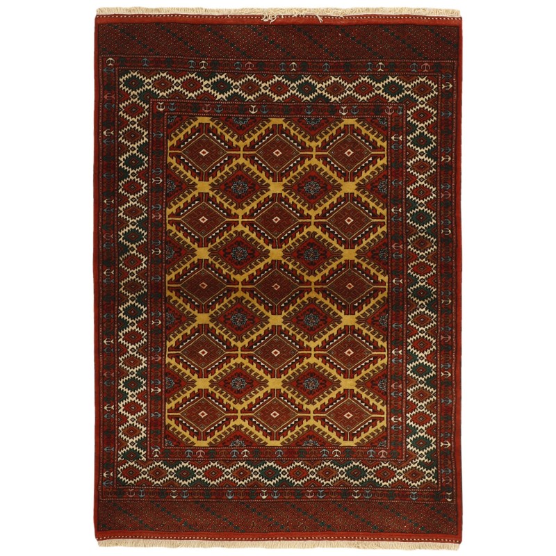 114086 tappeto persia torkaman fine cm 105x147