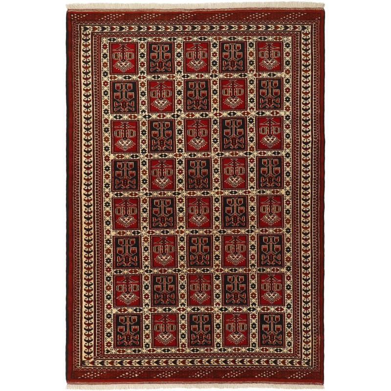 114092 tappeto persia torkaman fine cm 131x193