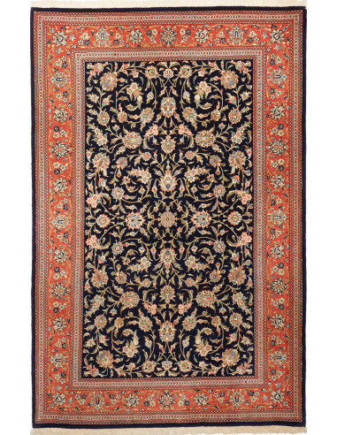 Ilaam Persia rosso indiano e nero 133x203