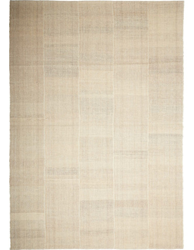 Kilim Persia argento e grigio chiaro 205x295