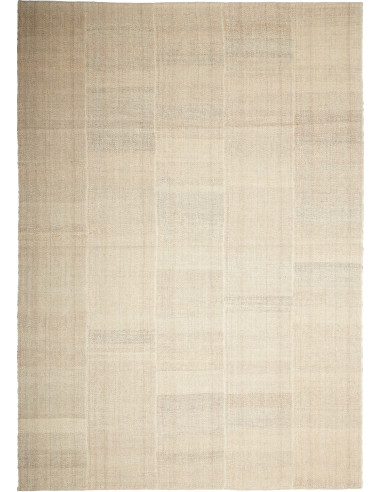 Kilim Persia argento e grigio chiaro 204x305
