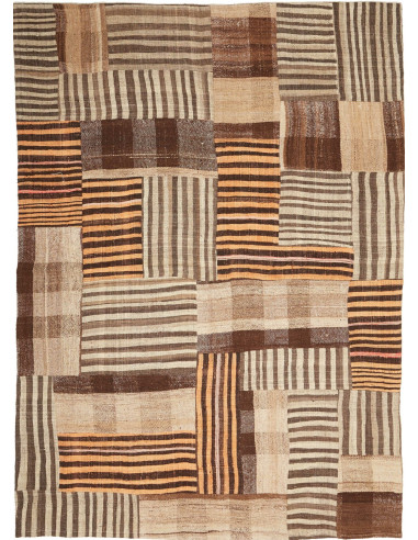 Patch Persia marrone rosato e verde oliva scuro 174x240