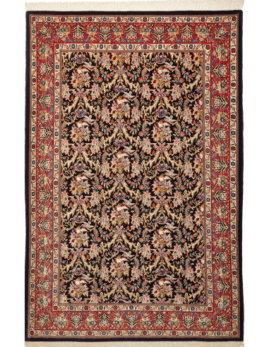 Ilaam Persia marrone rosato e nero 134x202