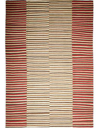 Kilim Mazandaran Persia grano e terra di siena 263x382