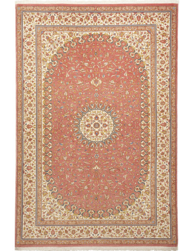Ilaam Persia marrone rosato e grano 136x201