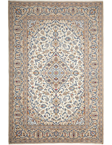 Kashan Persia grigio chiaro e grigio ardesia scuro 200x296