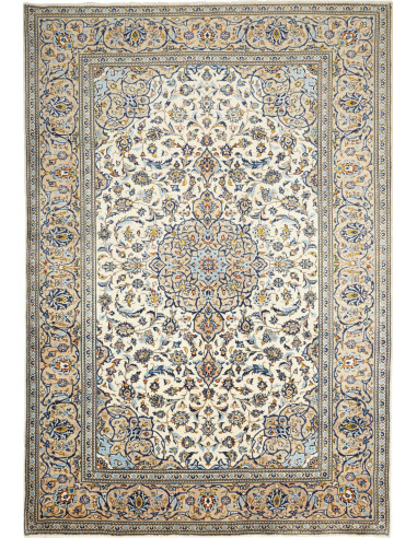 Kashan Persia argento e grigio ardesia scuro 200x287