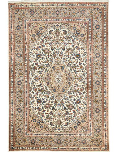 Mashad Persia argento e terra di siena 198x296