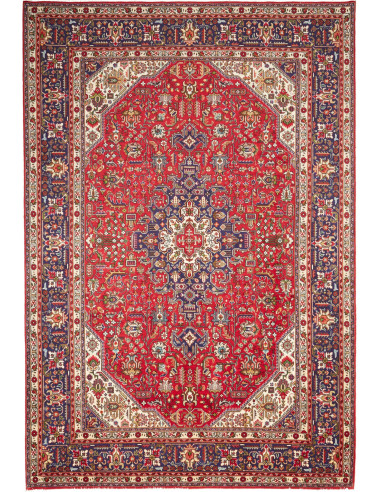 Tabriz Persia terra di siena e grigio ardesia scuro 200x297