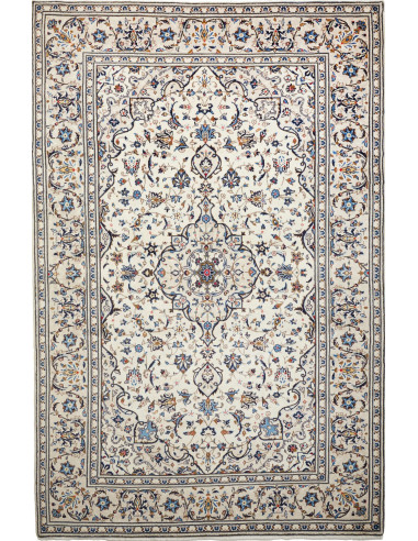 Kashan Persia grigio chiaro e grigio ardesia scuro 197x302