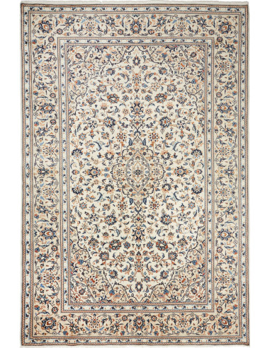 Kashan Persia grigio chiaro e grigio ardesia scuro 204x304
