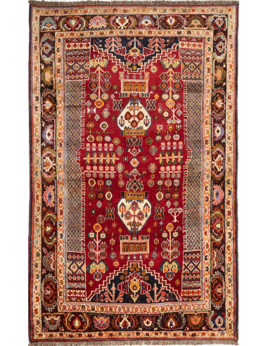 Shiraz Fine Persia marrone sella e perù 157x252