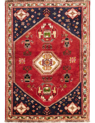 Shiraz Fine Persia terra di siena e grano 122x174