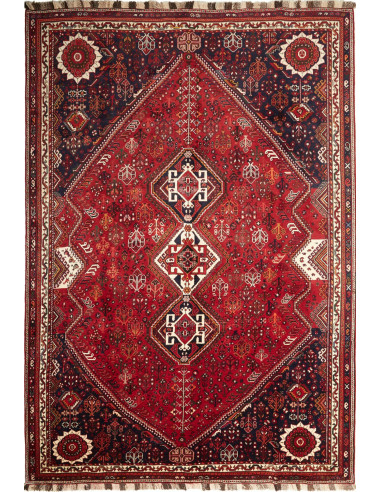 Shiraz Fine Persia marrone sella e marrone 227x328