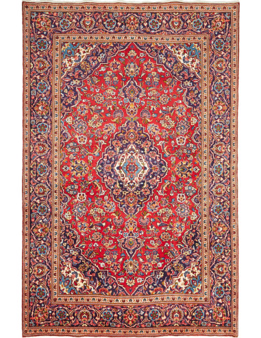 Ardakan Persia terra di siena e grigio ardesia scuro 197x304