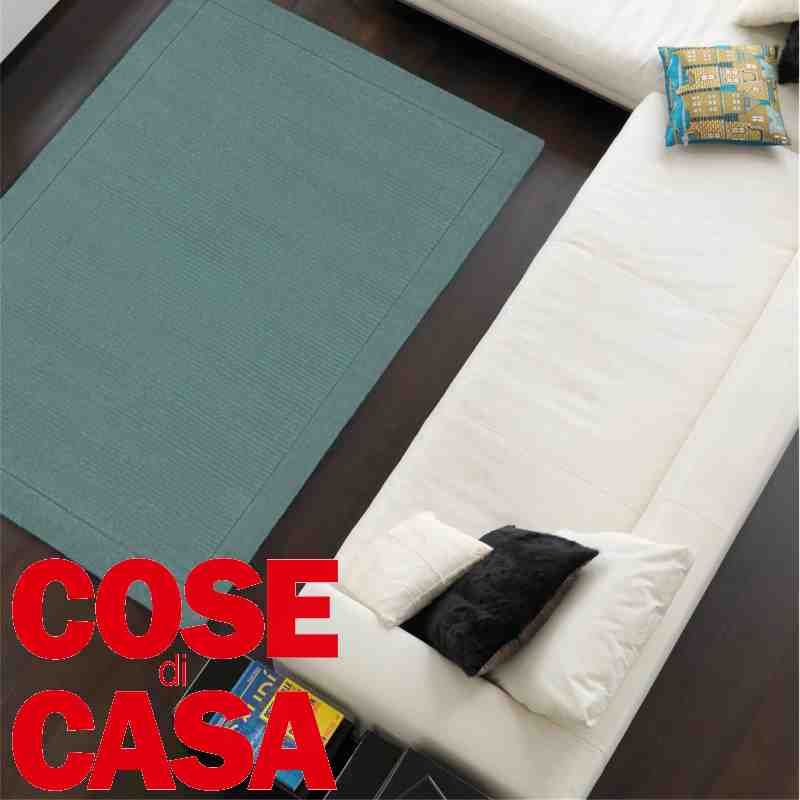 tappetto moderno York teal