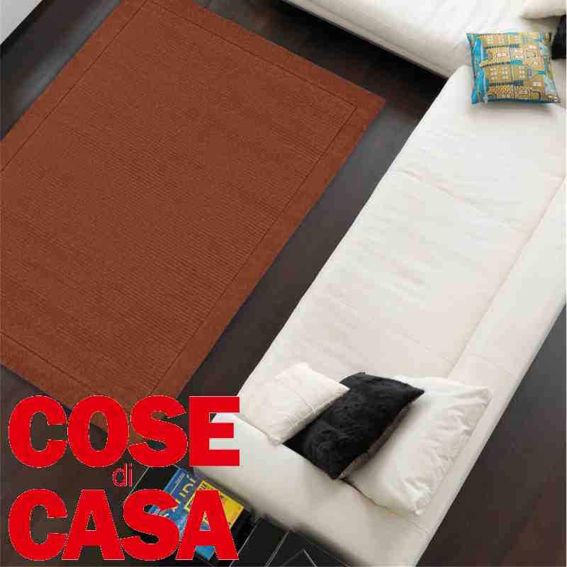 tappetto moderno York terracotta